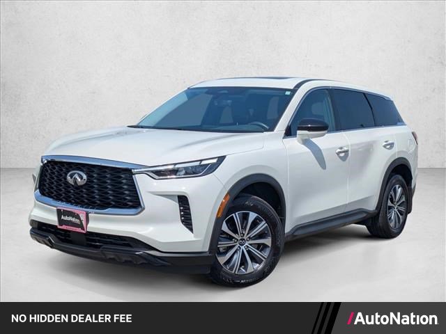 Certified 2025 INFINITI QX60 Pure w/ Cargo Package FWD video 1