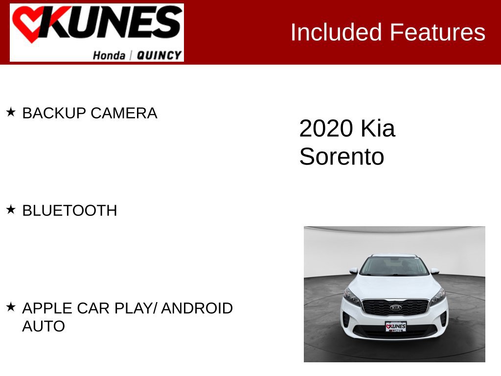Used 2020 Kia Sorento L FWD image 2