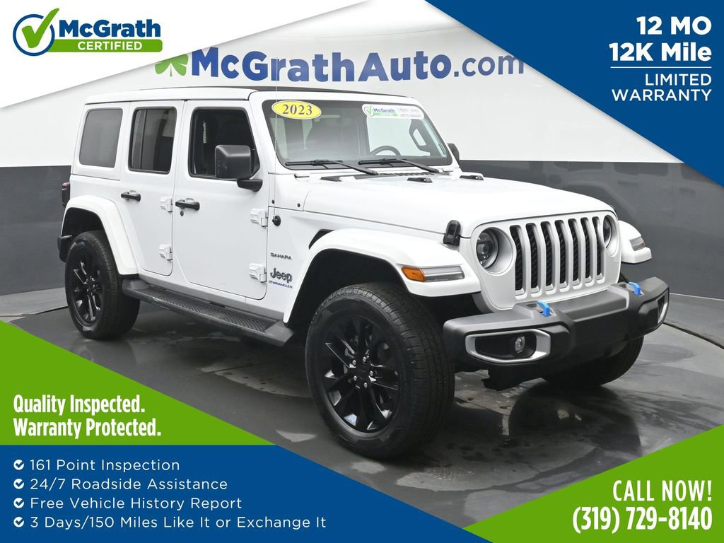 Used 2023 Jeep Wrangler Sahara 4xe w/ Cold Weather Group