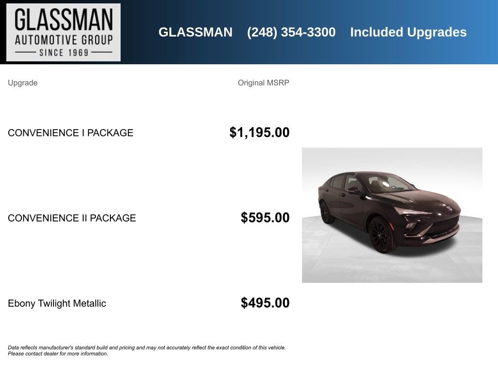 Used 2024 Buick Envista Sport Touring w/ Convenience I Package image 5