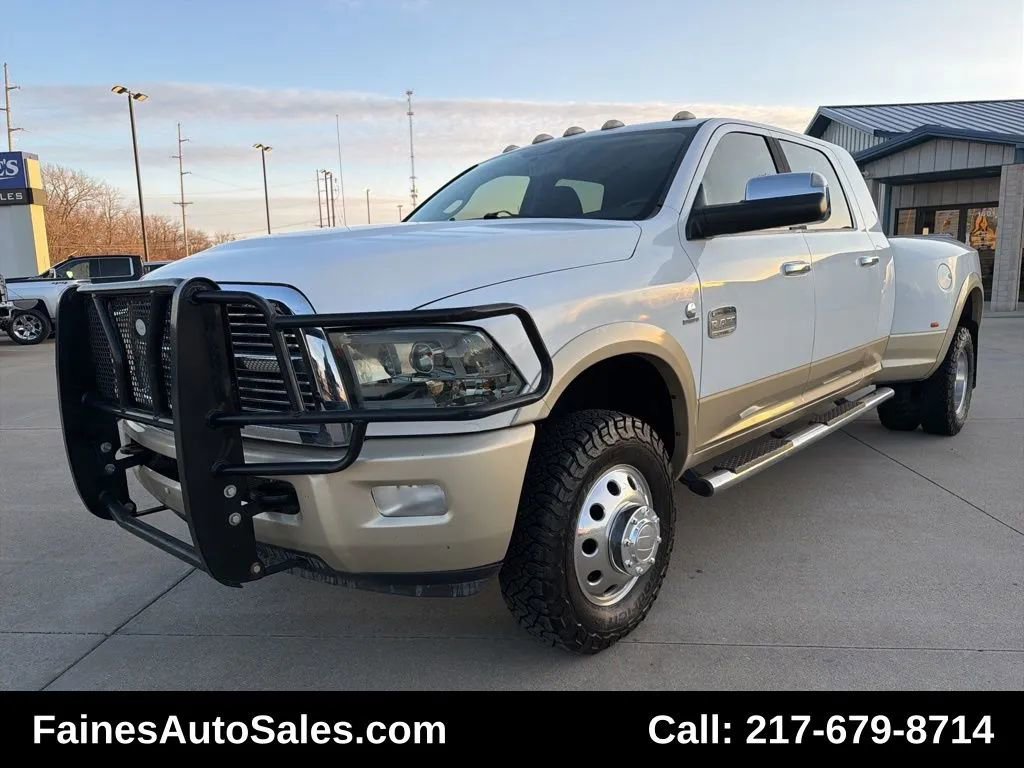 Used 2011 RAM 3500 Laramie Longhorn w/ Cold Weather Group AWD/4WD image 4