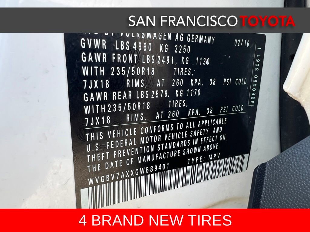Used 2016 Volkswagen Tiguan SE AWD/4WD image 37