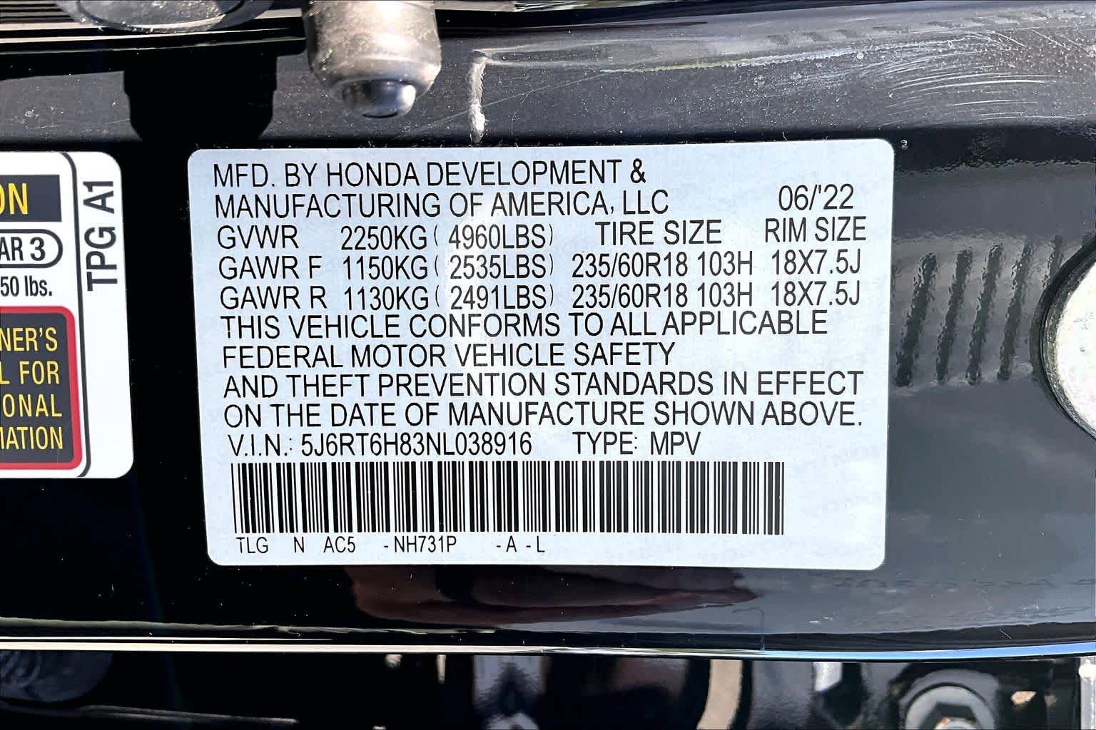Used 2022 Honda CR-V EX-L image 34