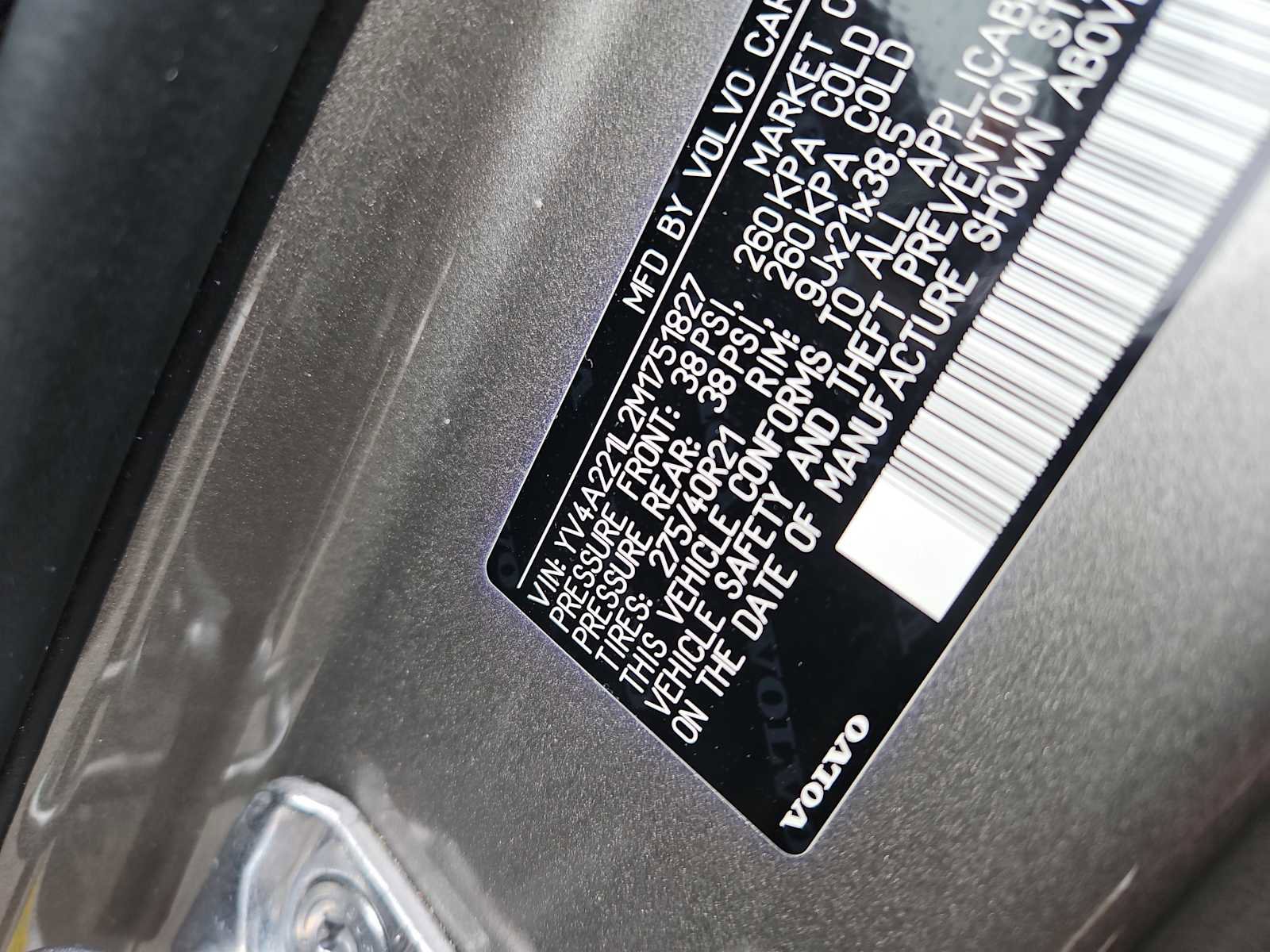 Used 2021 Volvo XC90 T6 Inscription w/ Lounge Package image 38