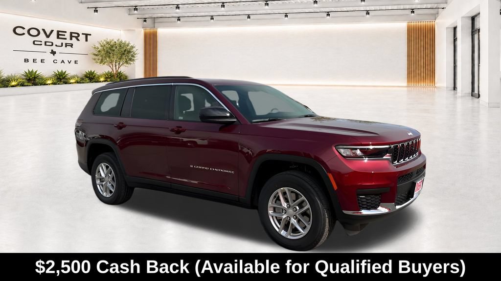 New 2025 Jeep Grand Cherokee L Laredo w/ Luxury Tech Group I RWD image 1