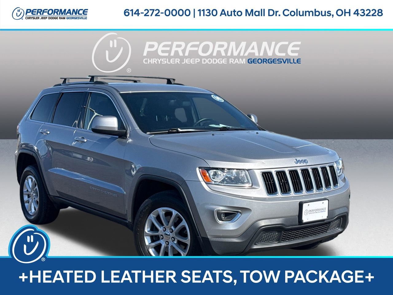 Used 2014 Jeep Grand Cherokee Laredo w/ 18" Wheel & 8.4" Radio Group
