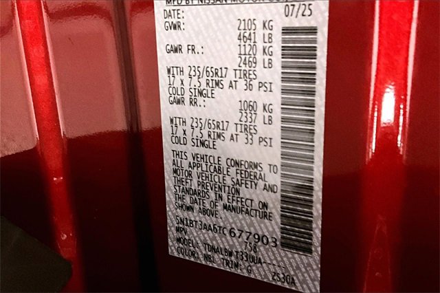 New 2026 Nissan Rogue S image 32