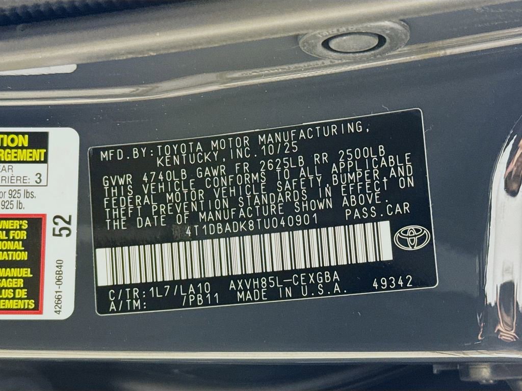 New 2026 Toyota Camry XLE w/ Premium Plus Package AWD/4WD image 36