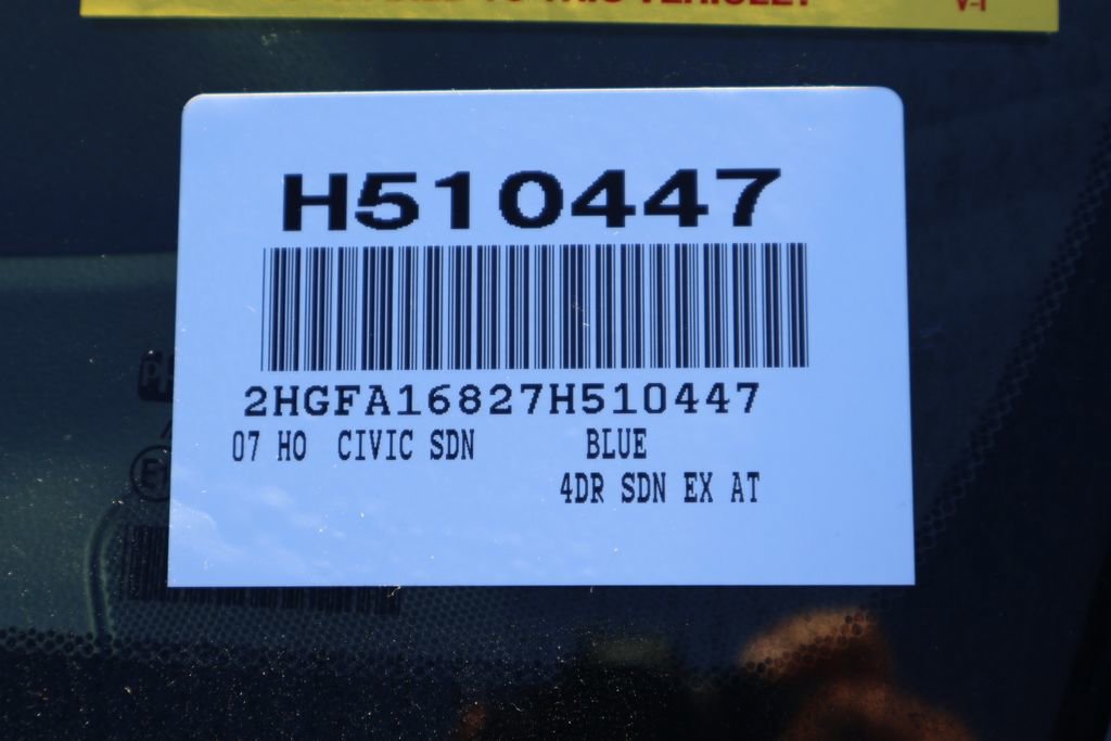 Used 2007 Honda Civic EX image 7