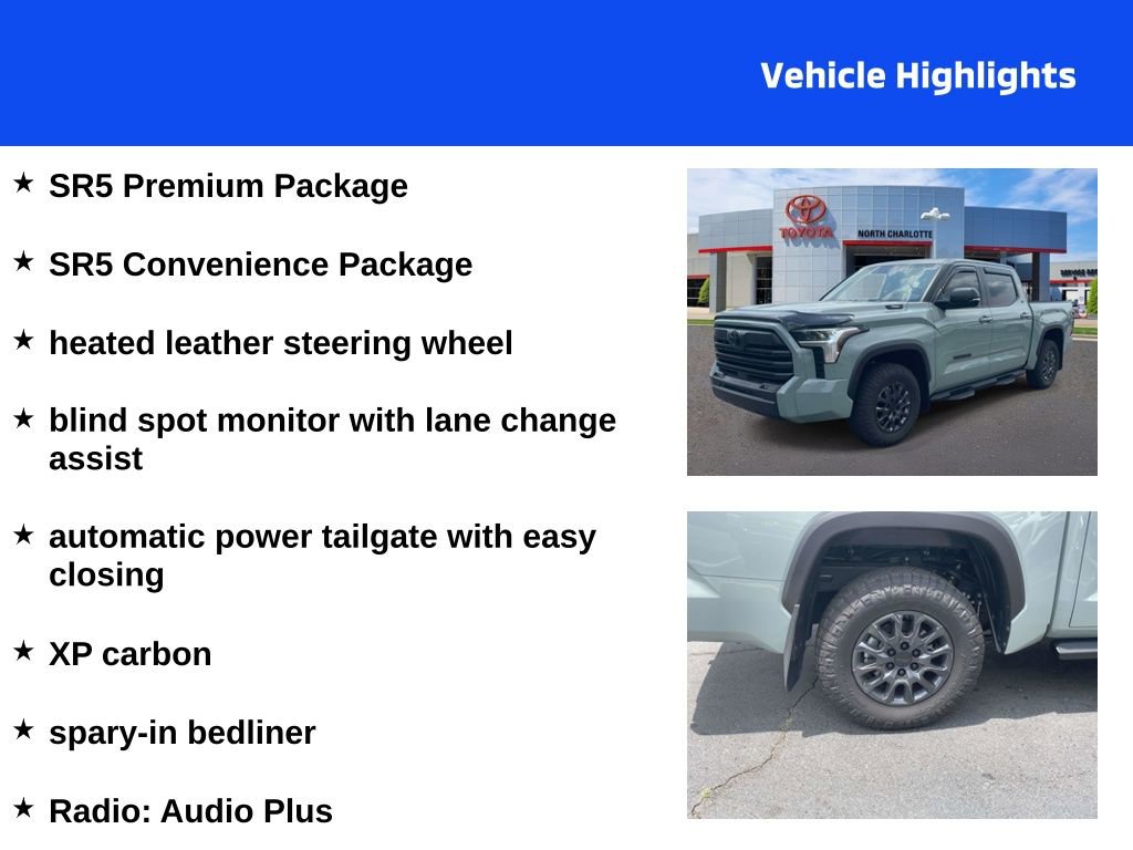 Used 2026 Toyota Tundra SR5 w/ SR5 Premium Package AWD/4WD image 4