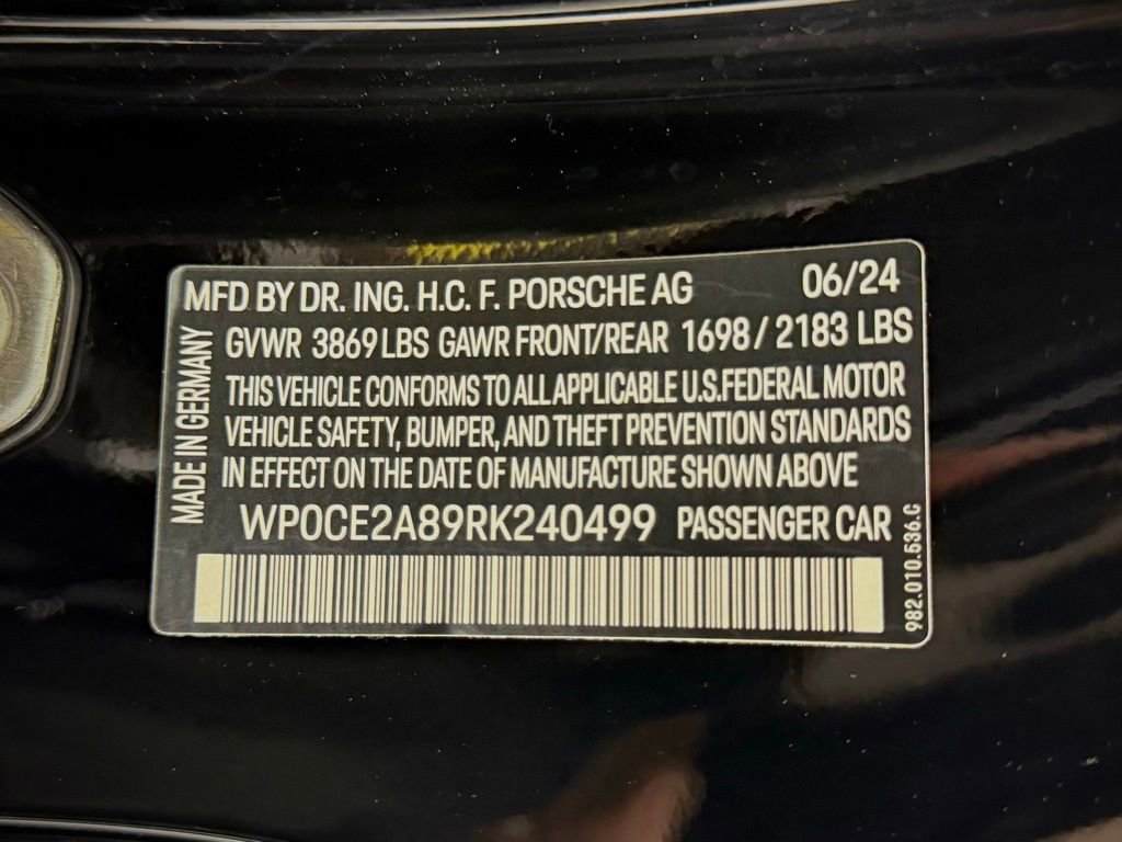 Certified 2024 Porsche 718 Boxster Spyder RS image 30