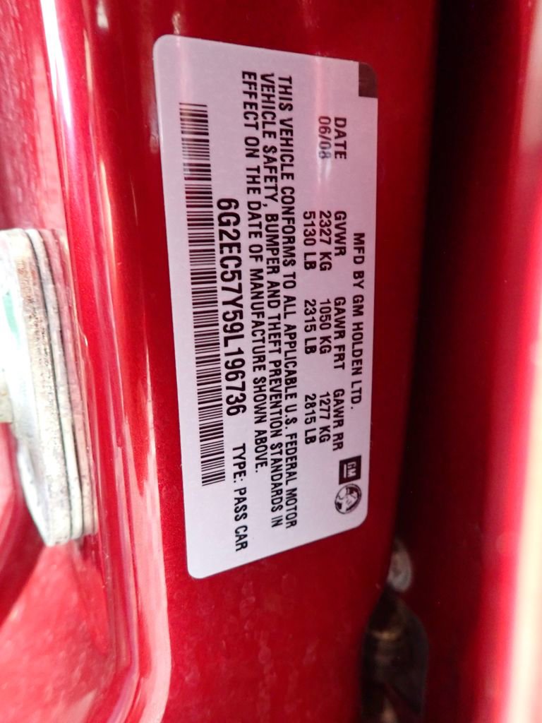 Used 2009 Pontiac G8 GT w/ Premium Package RWD image 38