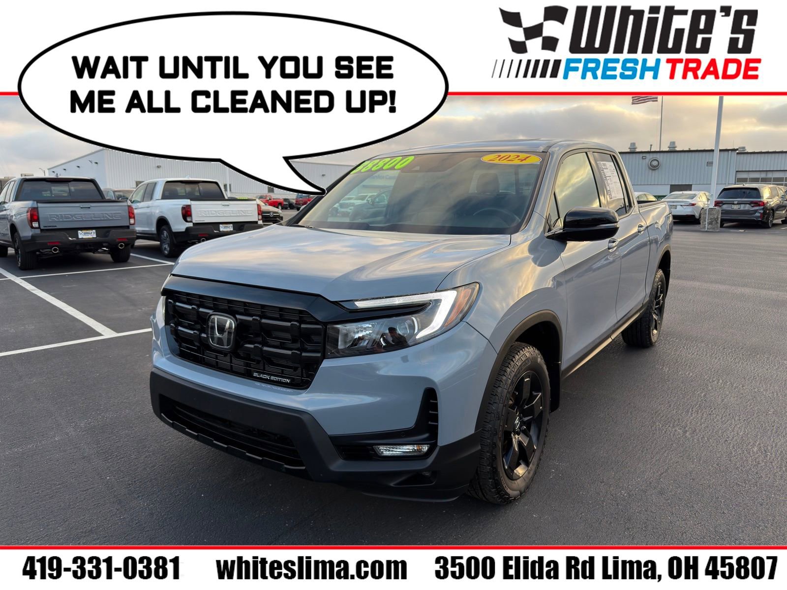 Used 2024 Honda Ridgeline Black Edition