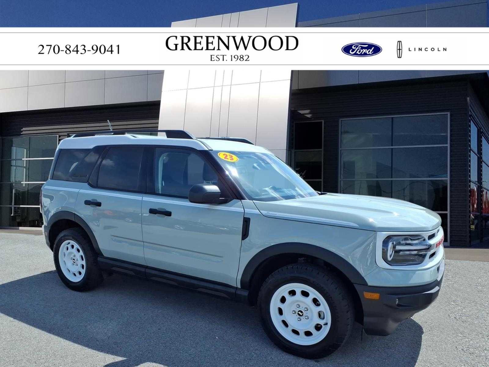 Certified 2023 Ford Bronco Sport Heritage w/ Heritage Convenience Package