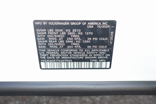 New 2026 Volkswagen Atlas Cross Sport SE image 27