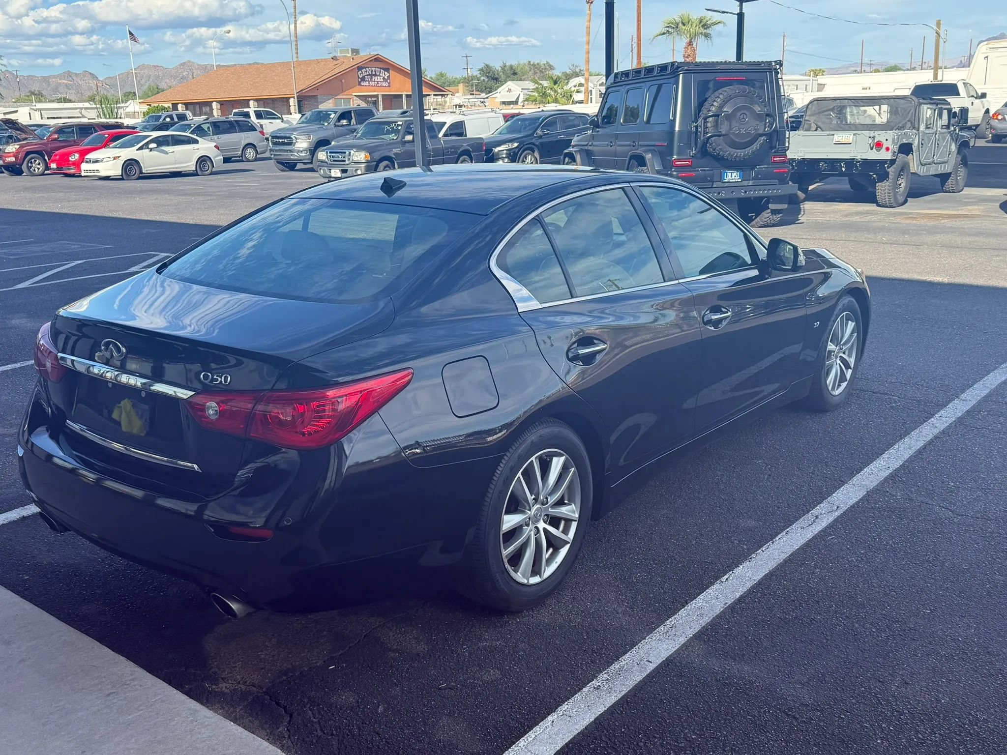 Used 2014 INFINITI Q50 Premium w/ Deluxe Touring Package RWD image 7