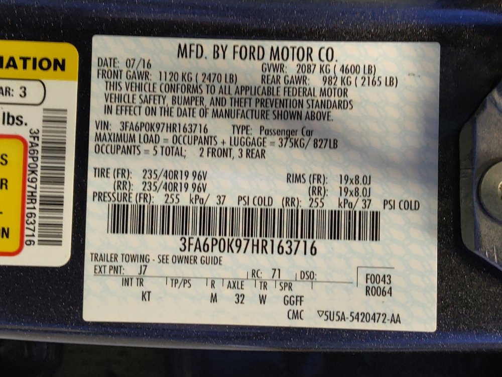 Used 2017 Ford Fusion Titanium image 33