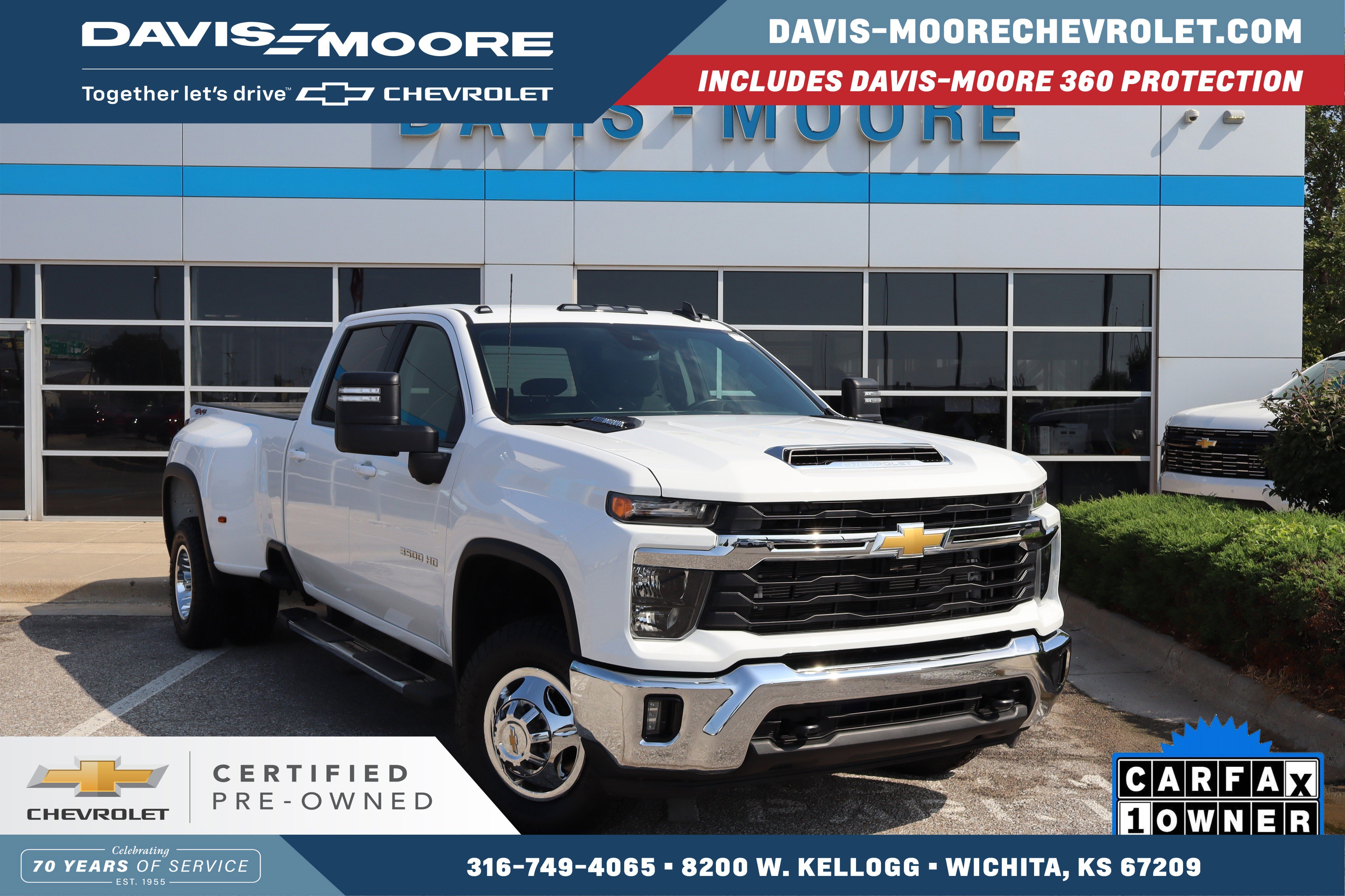 Certified 2024 Chevrolet Silverado 3500 LT w/ Convenience Package