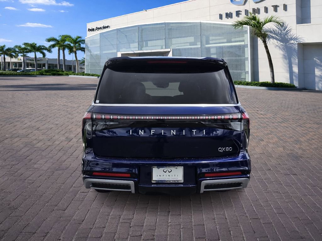 Certified 2025 INFINITI QX80 Pure image 6