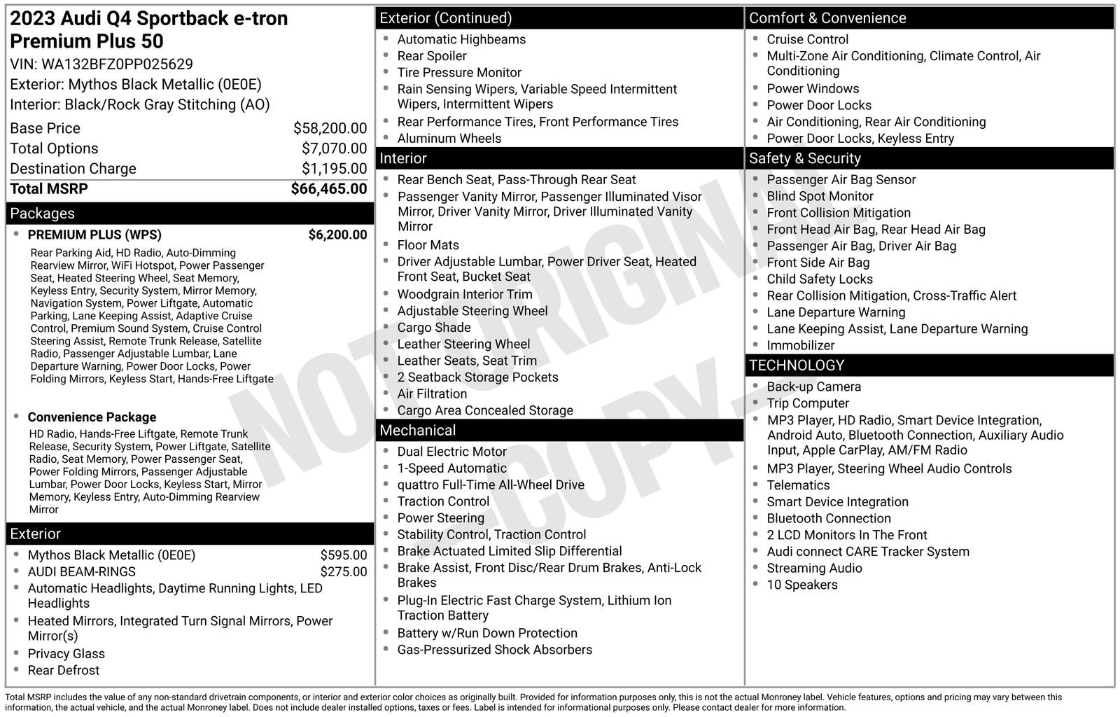 Certified 2023 Audi Q4 e-tron Premium Plus w/ Premium Plus AWD/4WD image 31