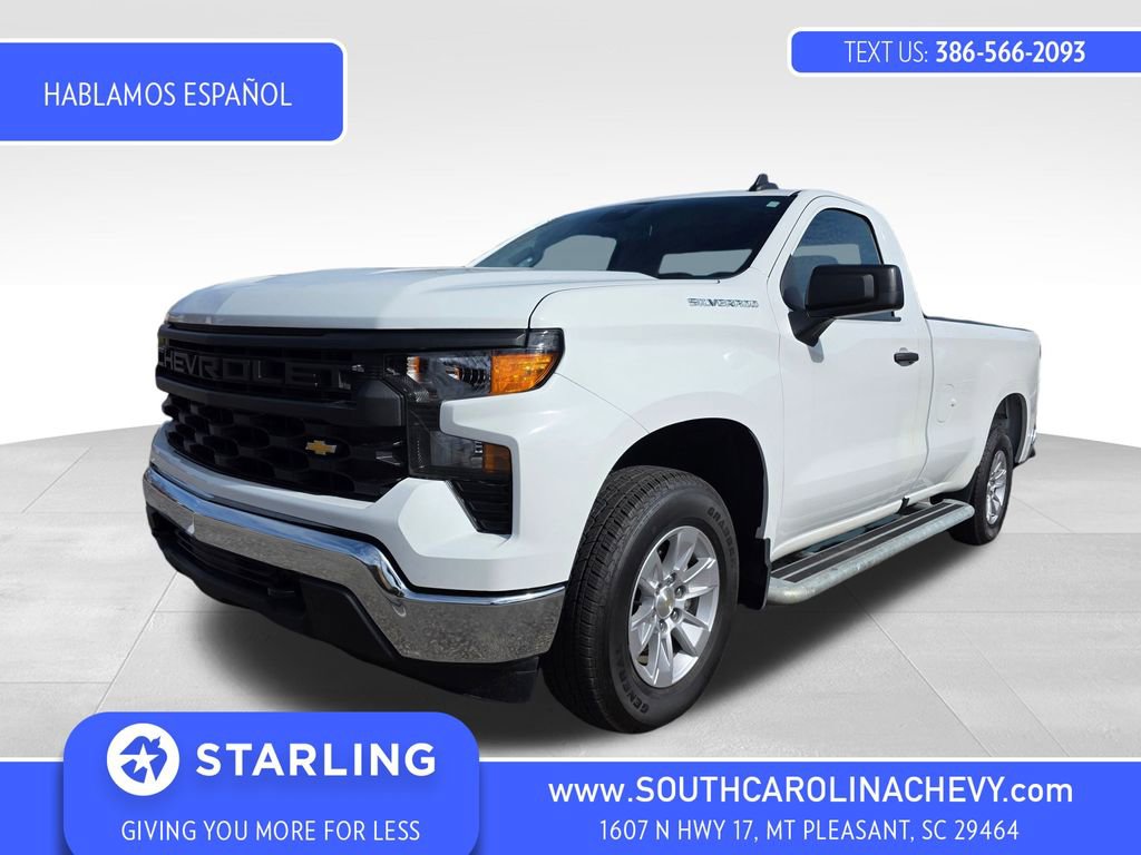Certified 2024 Chevrolet Silverado 1500 W/T w/ WT Fleet Convenience Package image 1
