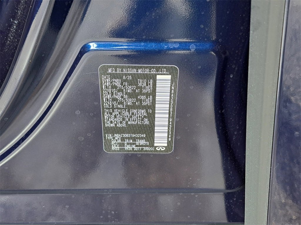 New 2026 INFINITI QX80 SPORT w/ Sport Exterior Package image 31