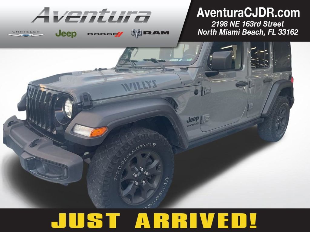 Used 2021 Jeep Wrangler Unlimited Sport image 1