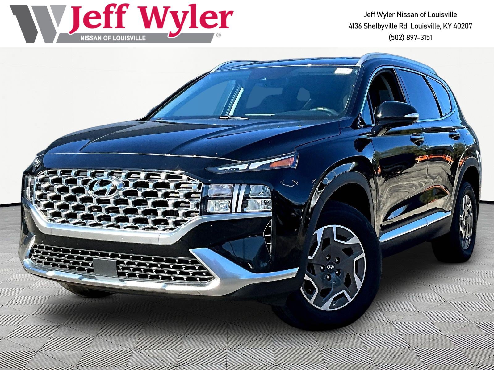 Used 2021 Hyundai Santa Fe Blue