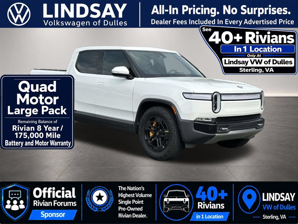 Used 2022 Rivian R1T Adventure AWD/4WD image 1