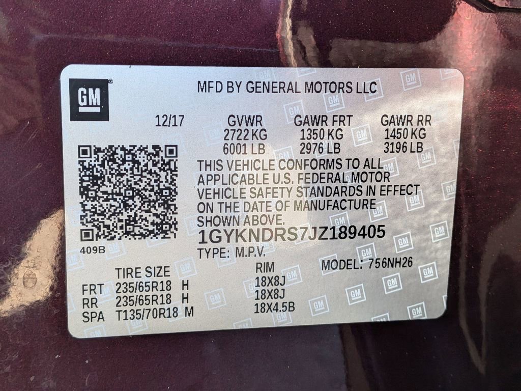 Used 2018 Cadillac XT5 Luxury w/ Driver Awareness Package AWD/4WD image 25