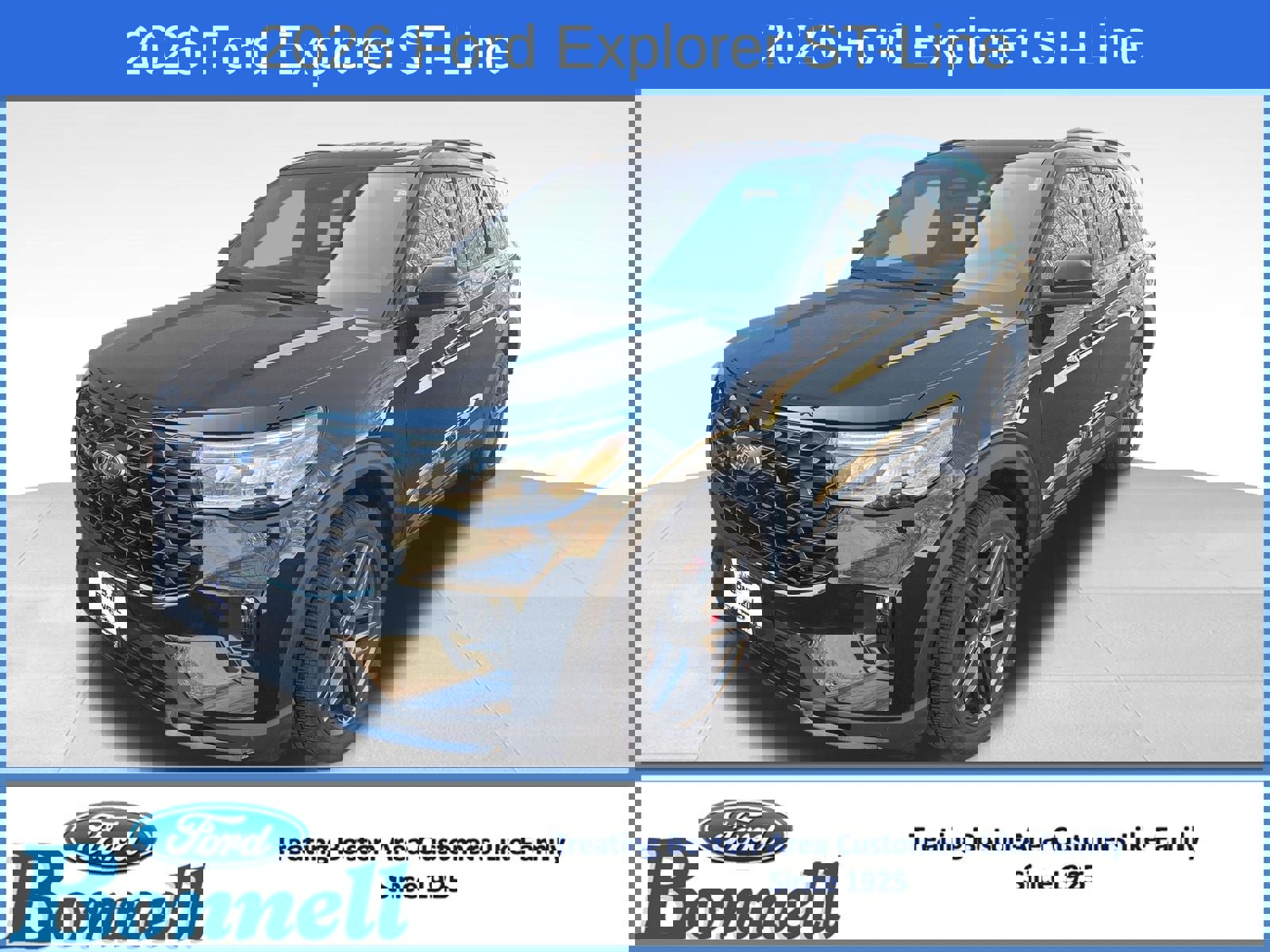 New 2026 Ford Explorer ST-Line w/ ST-Line Street Pack image 1