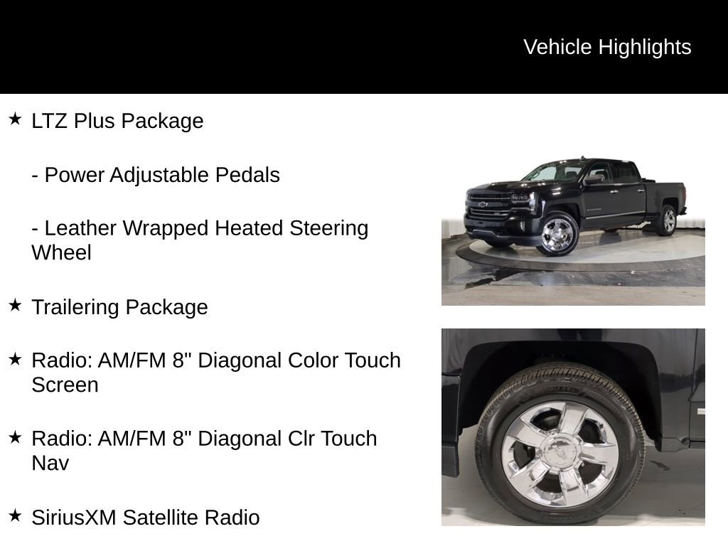 Used 2018 Chevrolet Silverado 1500 LTZ Z71 w/ LTZ Plus Package image 7