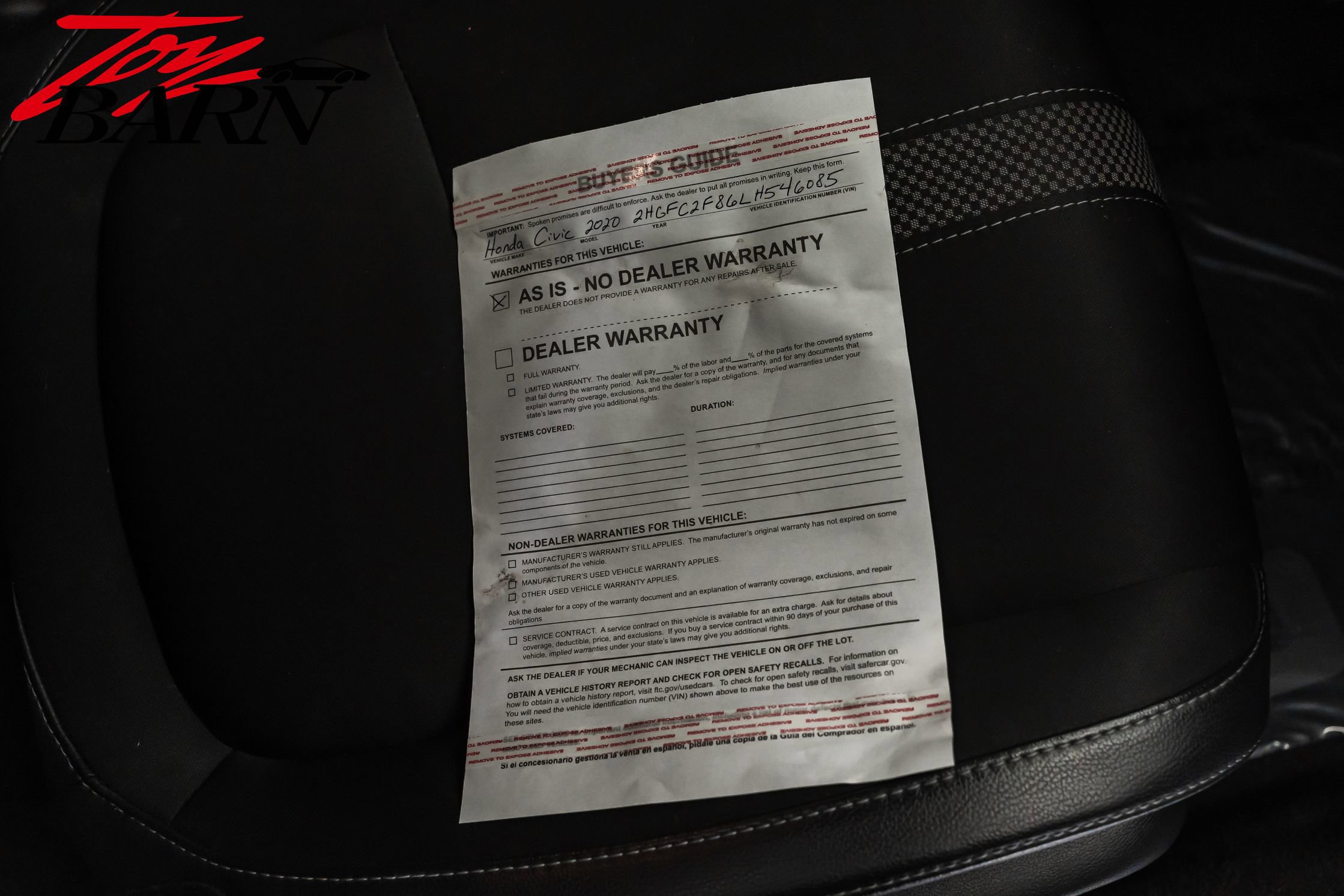 Used 2020 Honda Civic Sport image 49