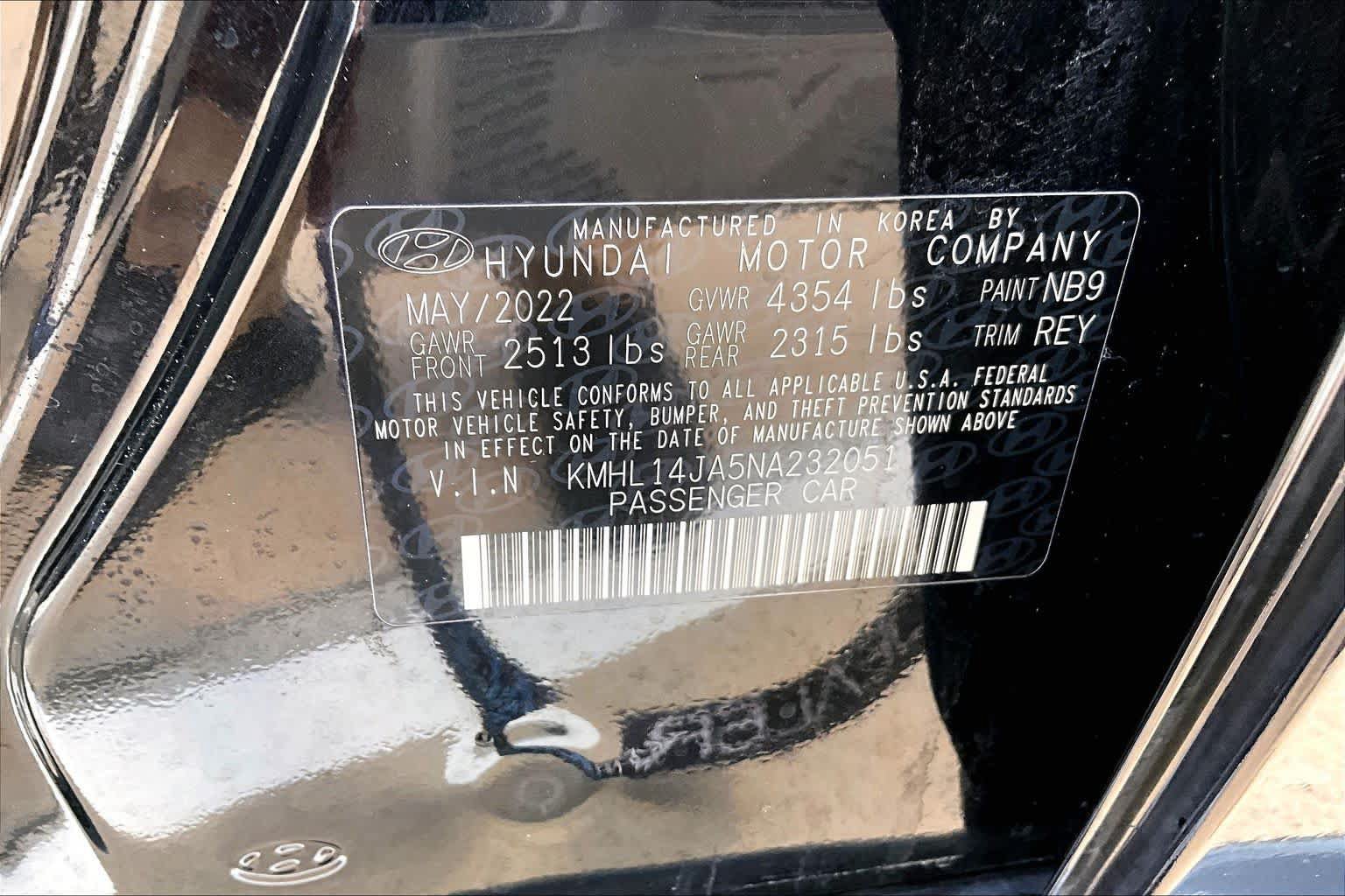 Used 2022 Hyundai Sonata SEL w/ Convenience Package FWD image 37