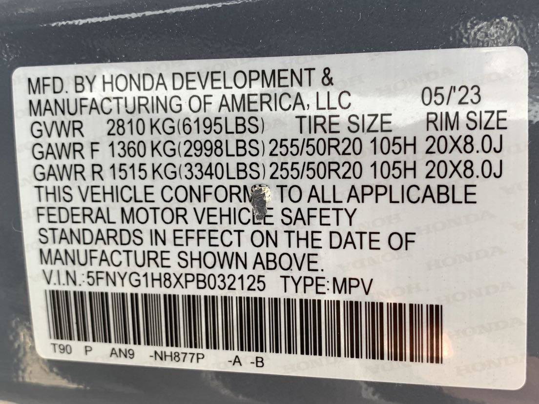 Certified 2023 Honda Pilot Elite image 55