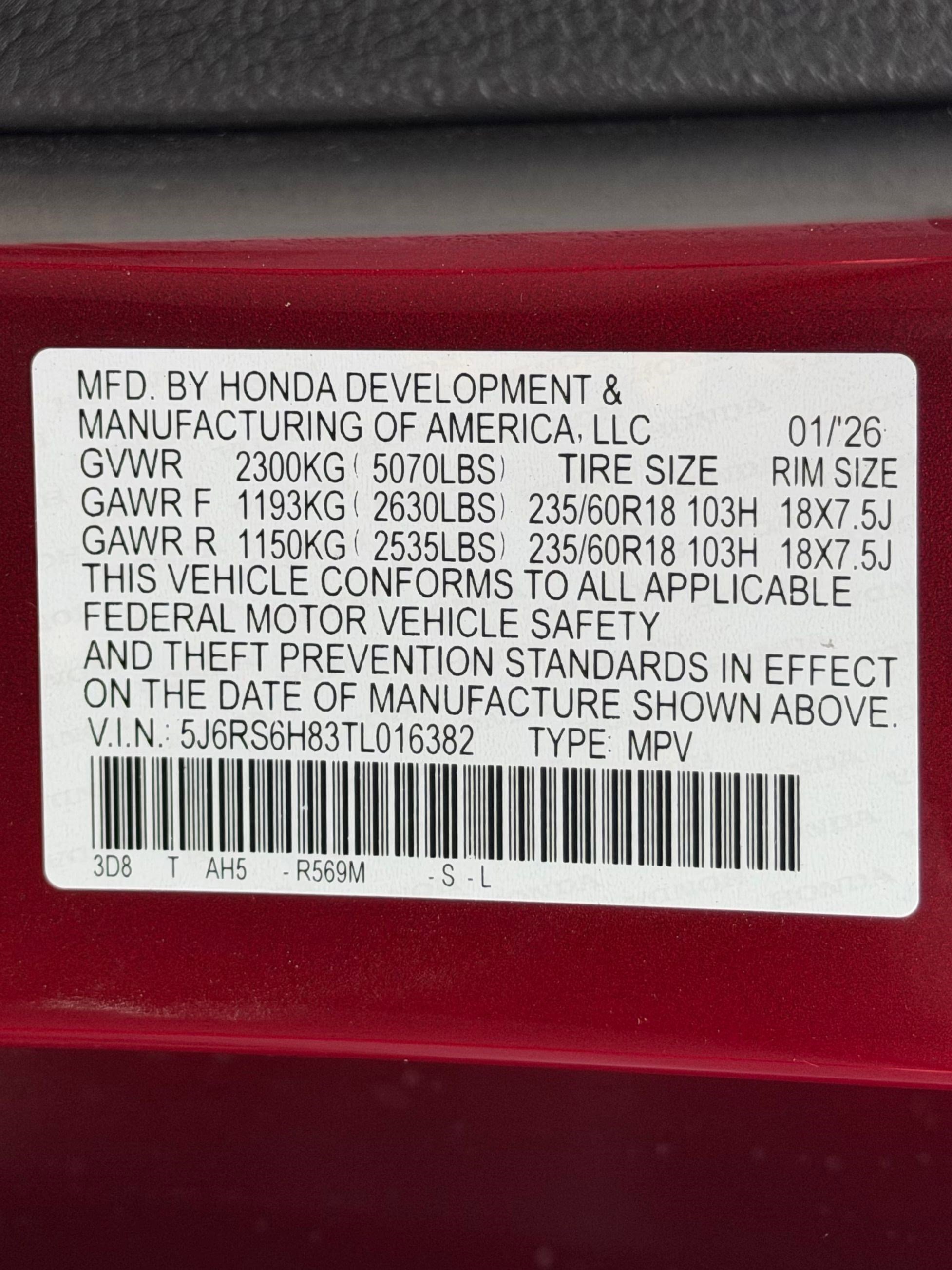 New 2026 Honda CR-V Sport-L image 22