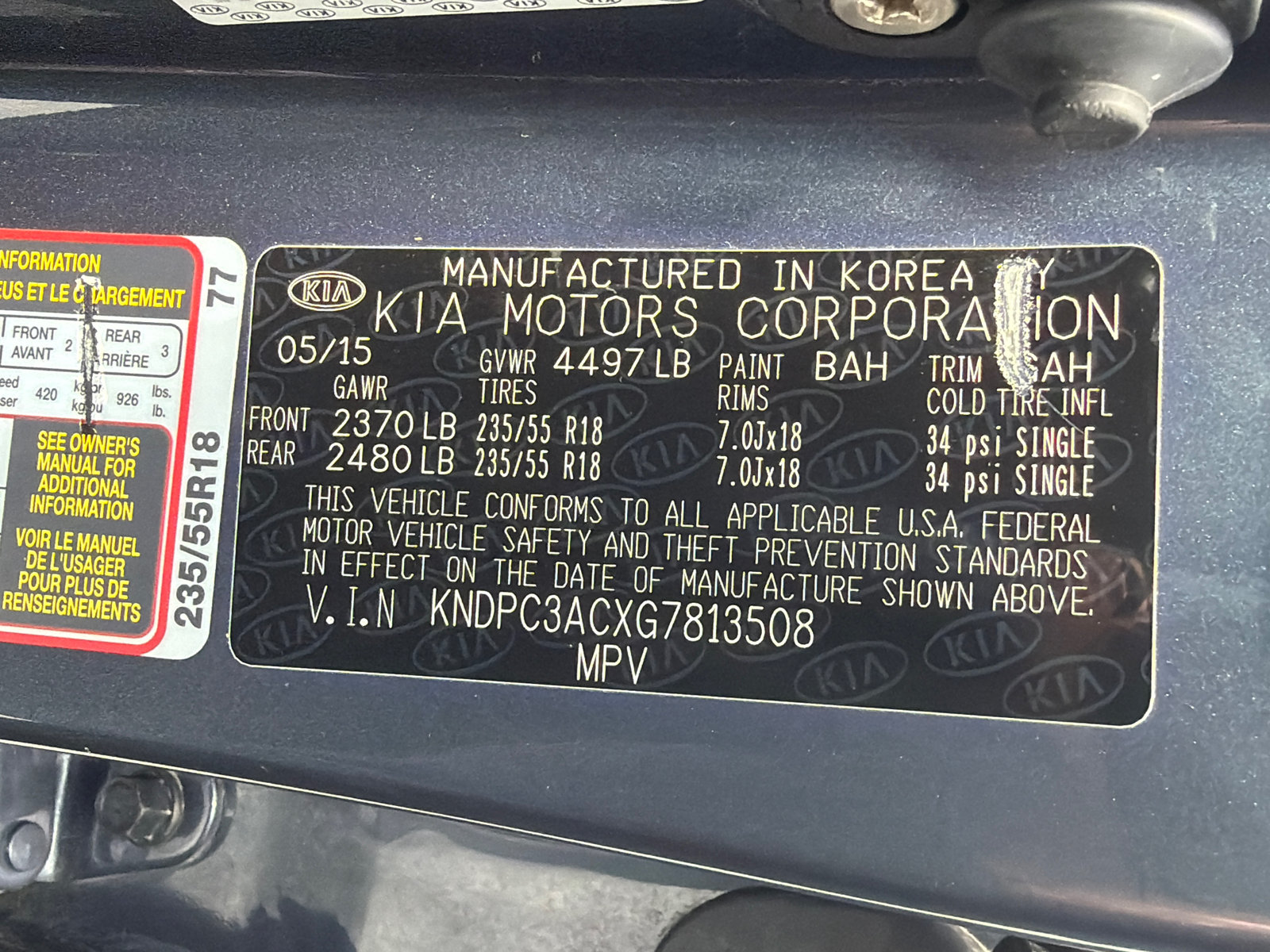 Used 2016 Kia Sportage EX w/ EX Premium Package FWD image 34