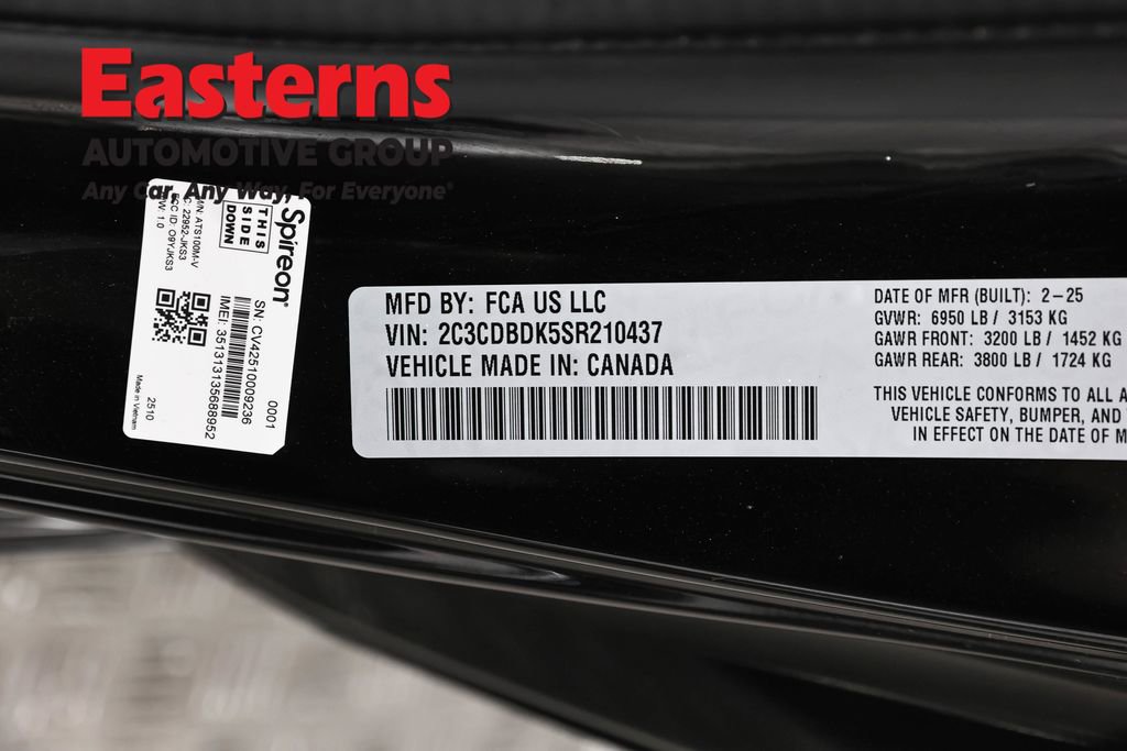 Used 2025 Dodge Charger R/T Scat Pack w/ Track Pack image 32