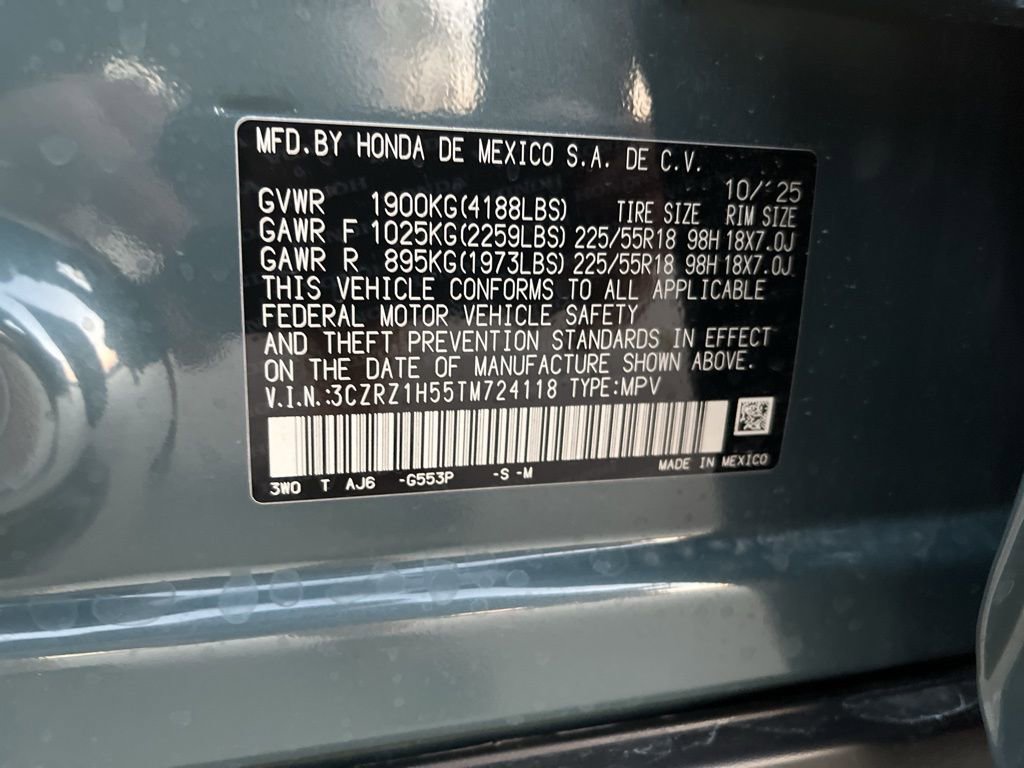 Used 2026 Honda HR-V Sport image 11