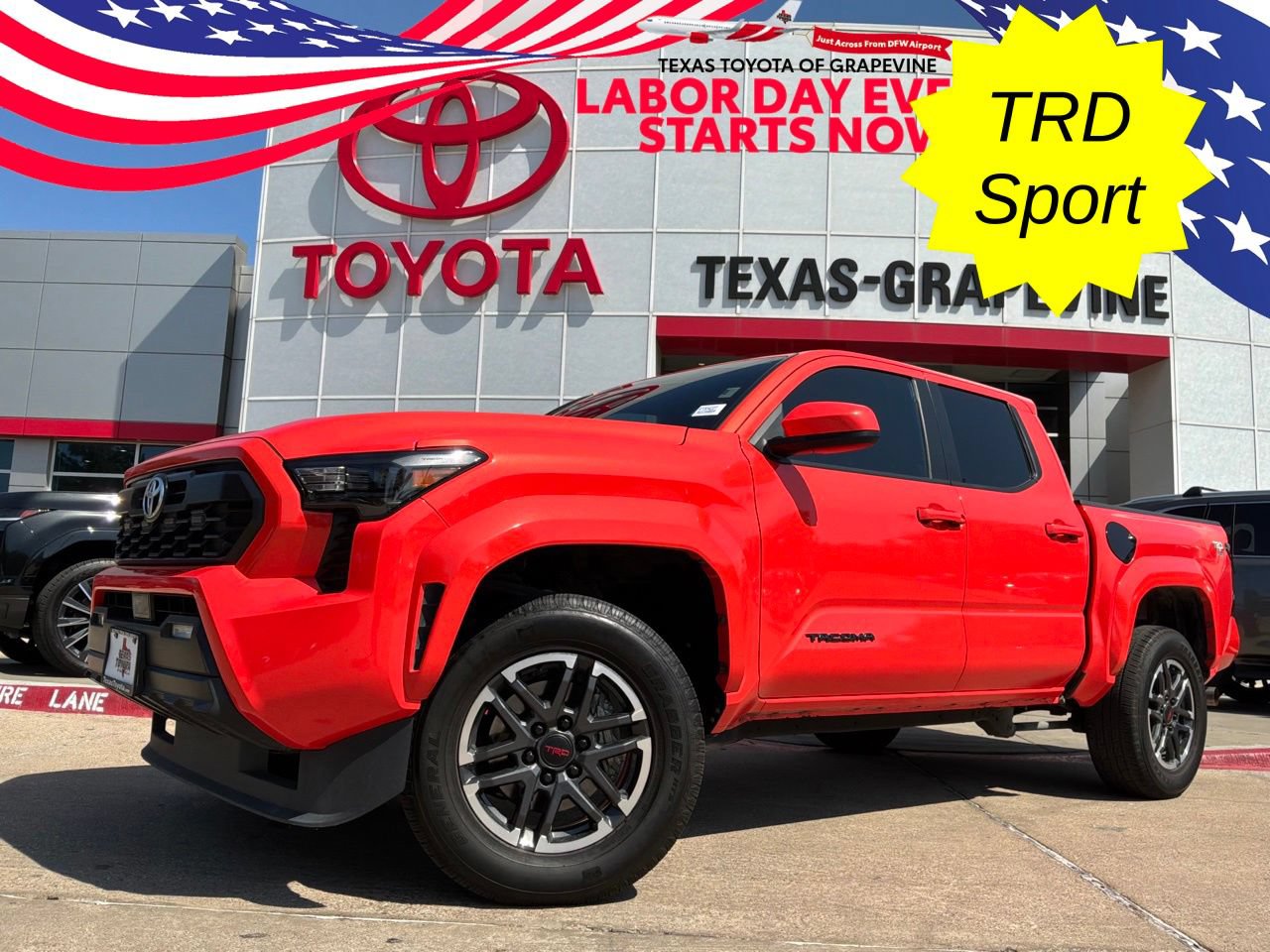 Used 2024 Toyota Tacoma TRD Sport RWD image 1