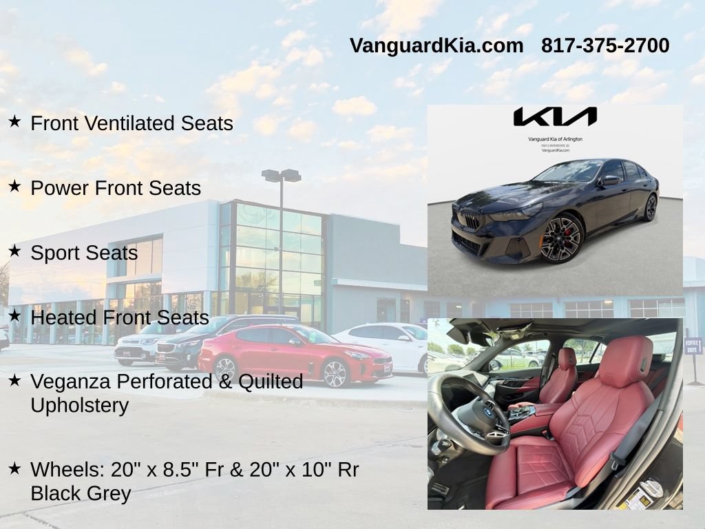 Used 2024 BMW i5 eDrive40i w/ M Sport Package RWD image 24