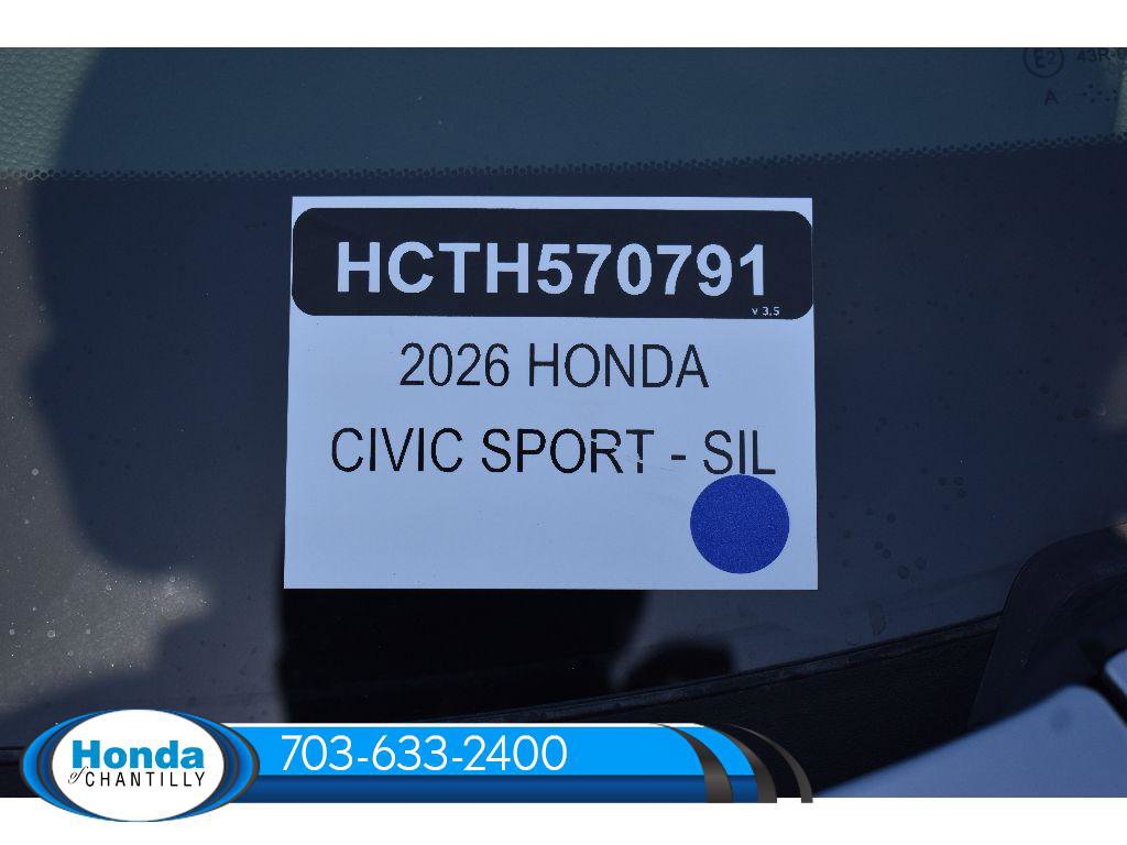 New 2026 Honda Civic Sport image 33