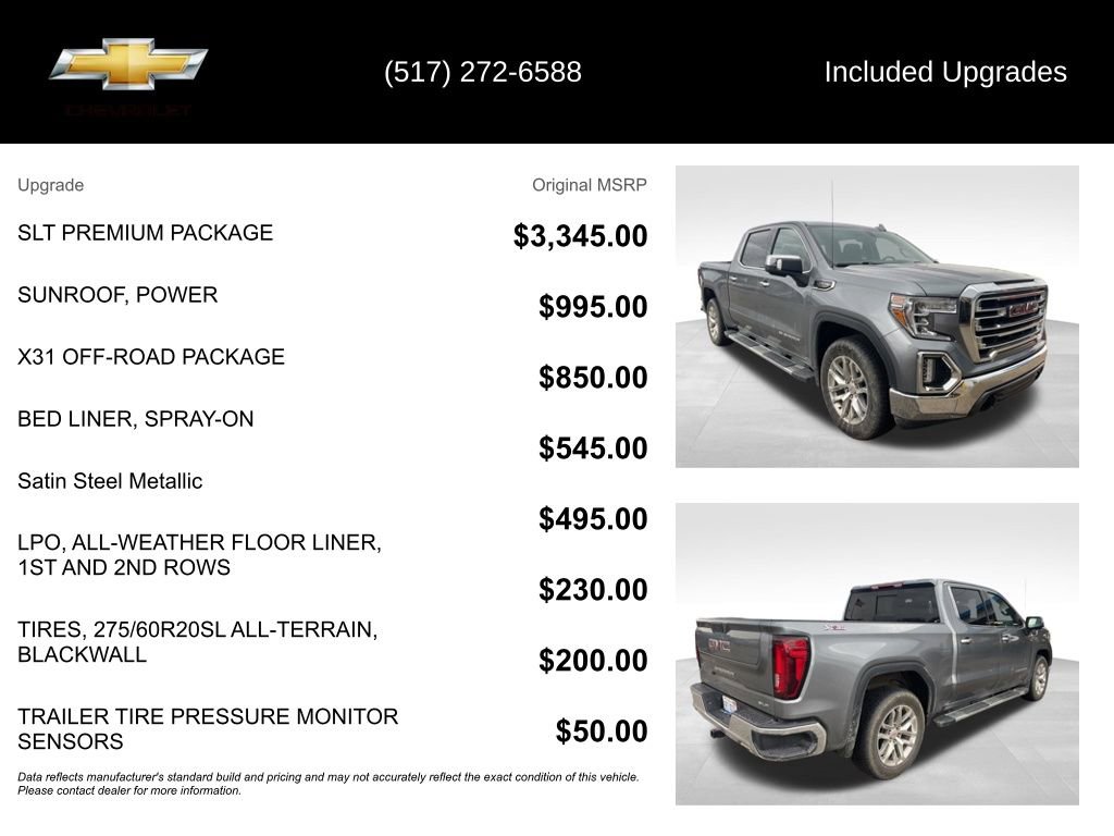 Certified 2022 GMC Sierra 1500 SLT w/ SLT Premium Package image 5