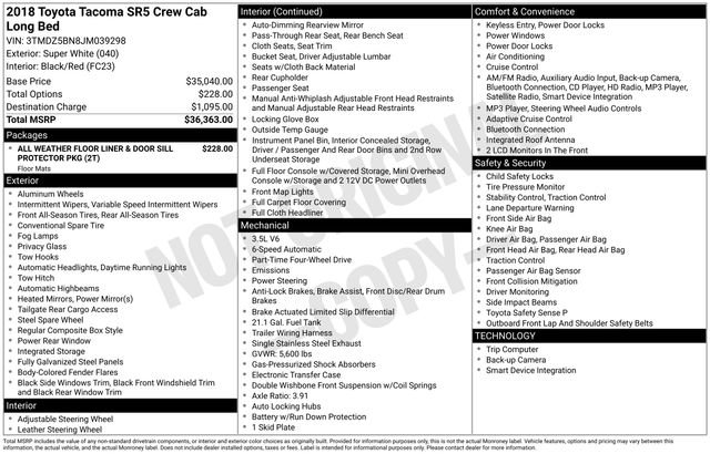 Used 2018 Toyota Tacoma SR5 image 48