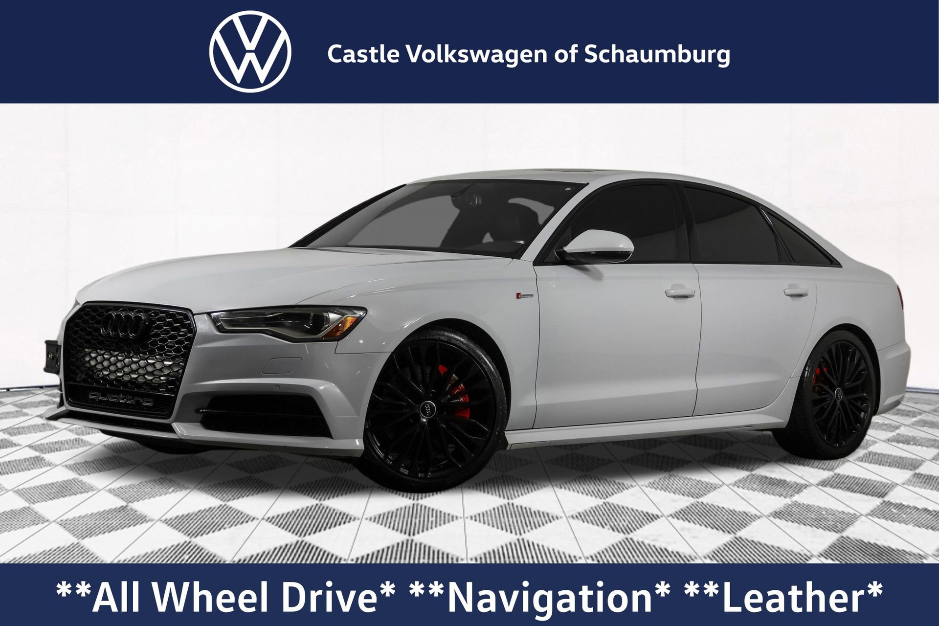 Used 2017 Audi A6 3.0T Premium Plus w/ Black Optic Package AWD/4WD image 1
