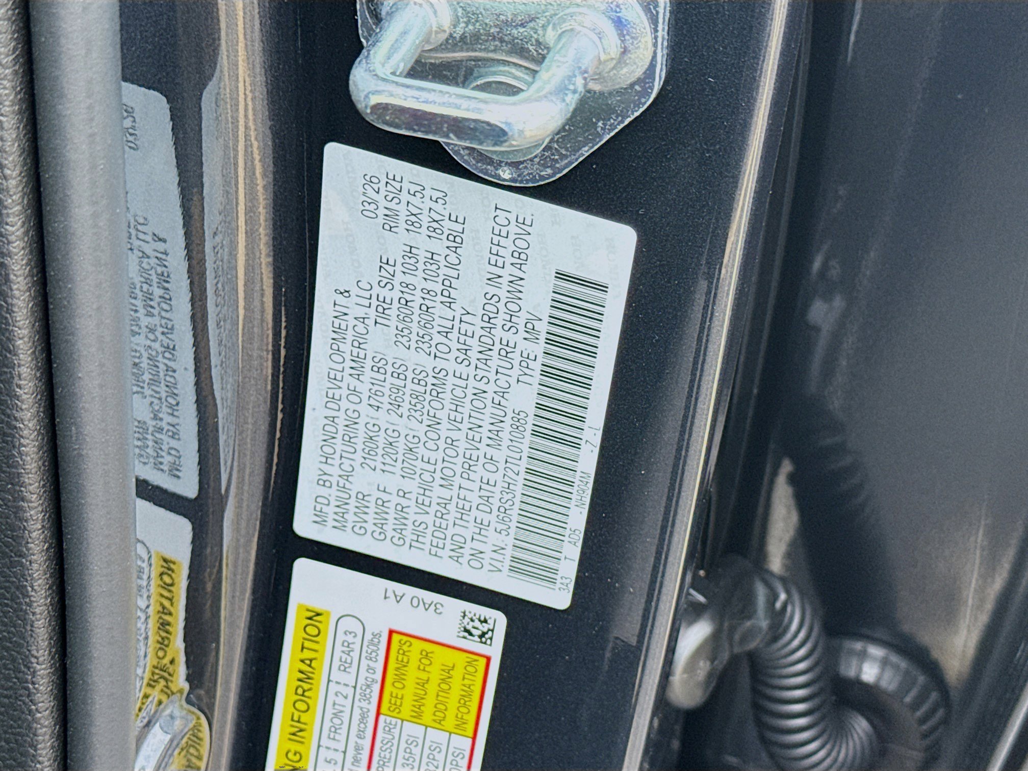 New 2026 Honda CR-V EX-L image 27