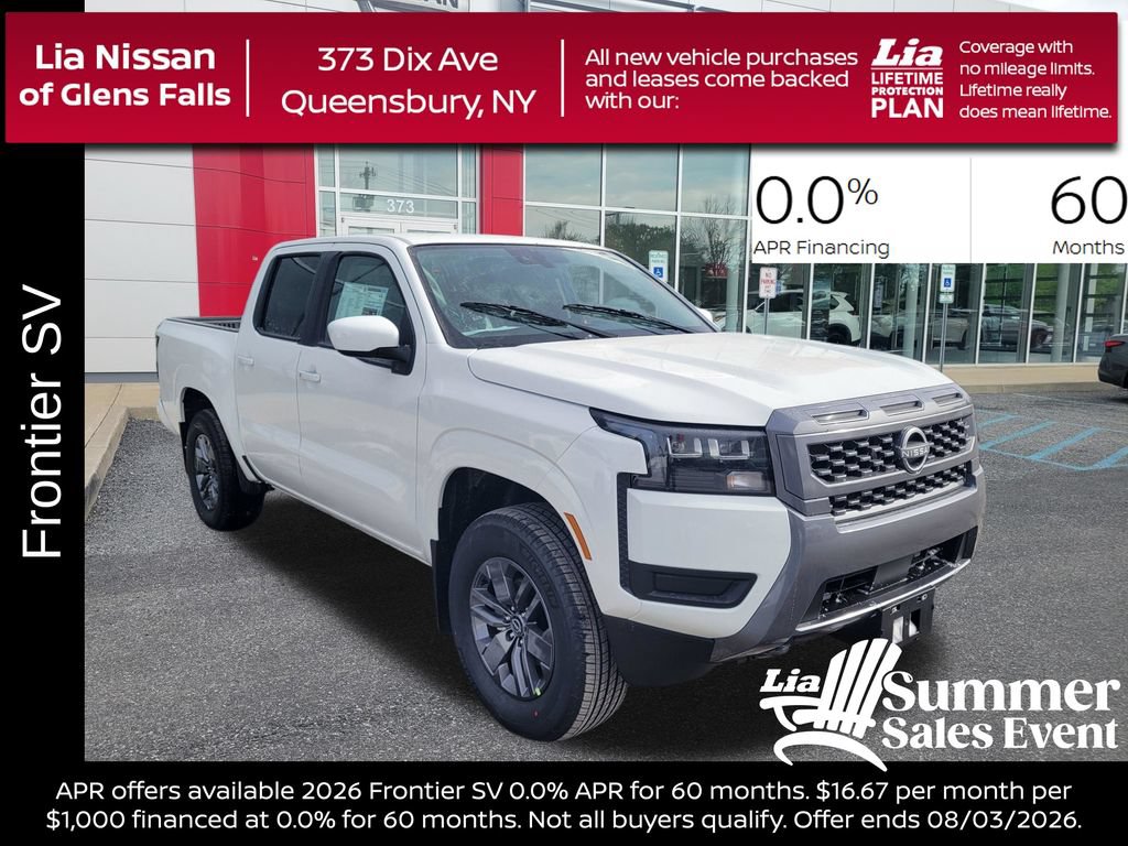 New 2026 Nissan Frontier SV w/ SV Convenience Package