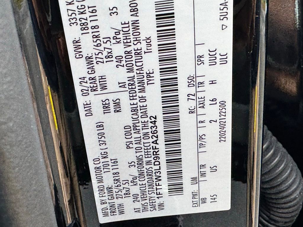 Used 2024 Ford F150 XLT w/ Mobile Office Package AWD/4WD image 48