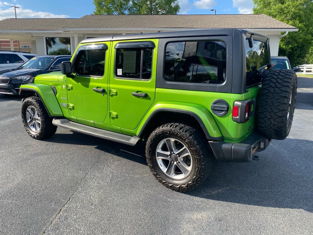 Used 2020 Jeep Wrangler Unlimited Sahara AWD/4WD image 4