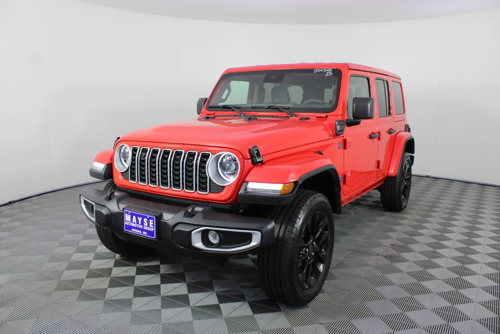 Used 2025 Jeep Wrangler Unlimited Sahara w/ Safety Group AWD/4WD image 20